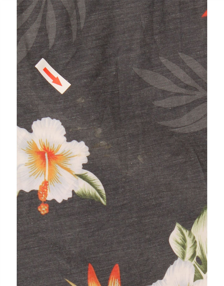 Pantaloni scurți de înot Rip Curl Mirage pentru bărbați, mari, gri, poliester floral