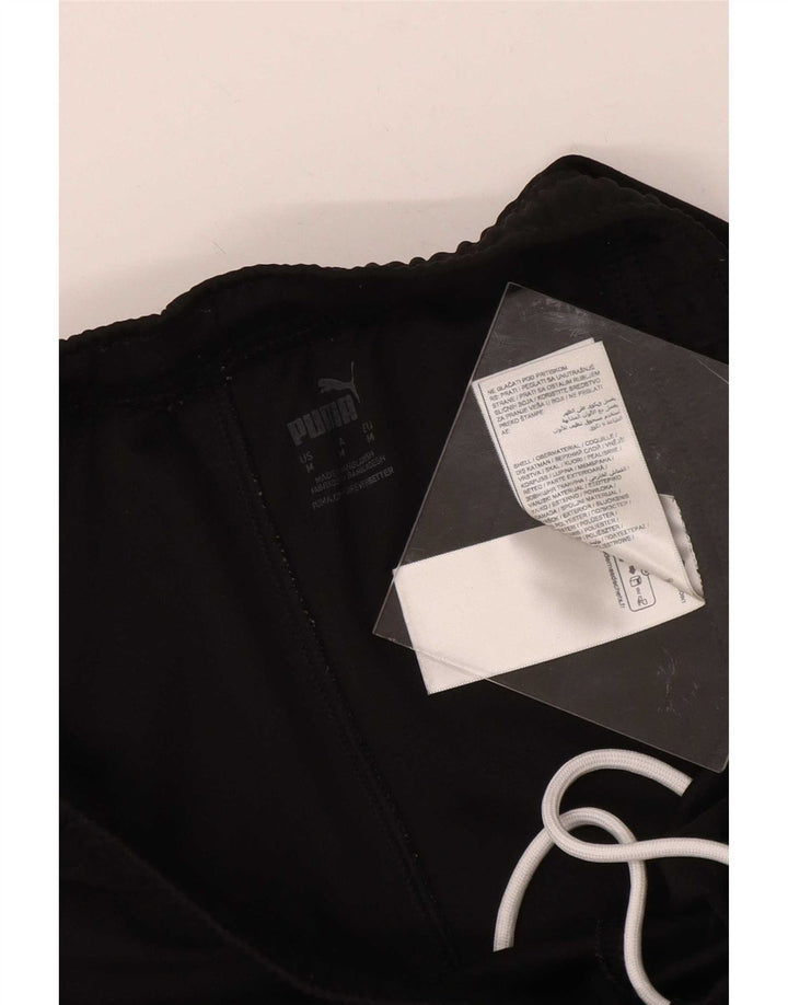 Pantaloni scurți sport Puma pentru bărbați, poliester mediu negru