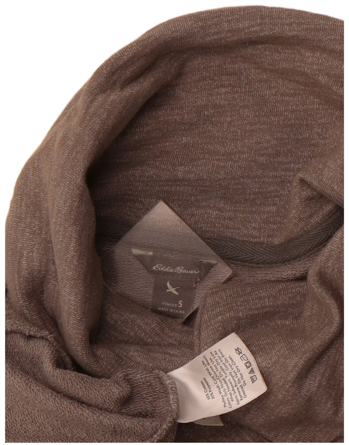 EDDIE BAUER Pulover cardigan pentru femei UK 10 mic bumbac gri