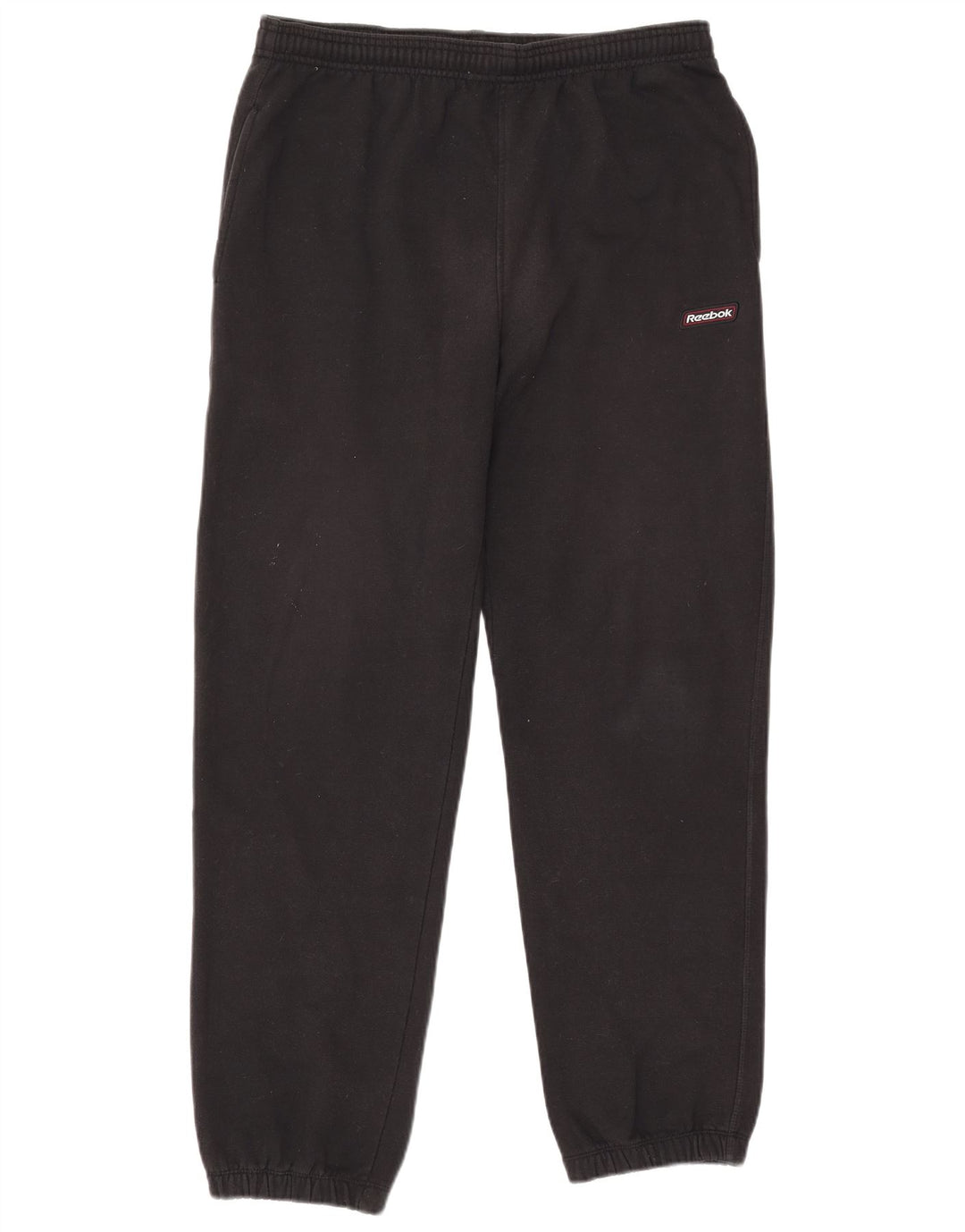 REEBOK Pantaloni de trening pentru bărbați Joggeri, bumbac mediu negru