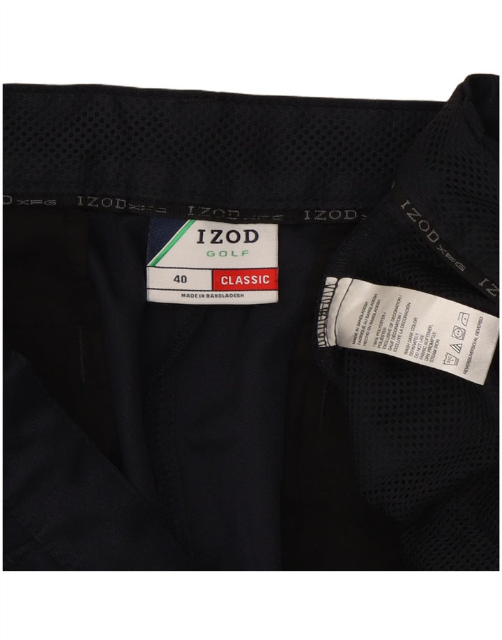 Pantaloni scurți pentru bărbați Izod Classic Cargo W40 XL, bleumarin, poliester