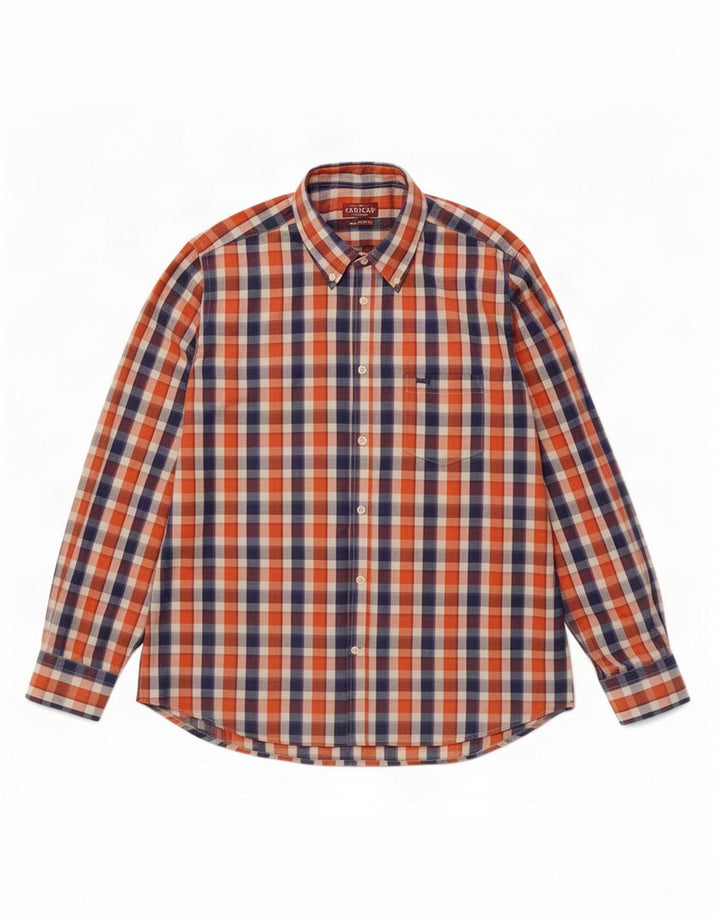 Cămașă pentru bărbați Carrera Regular Fit XL, bumbac cu carouri multicolore