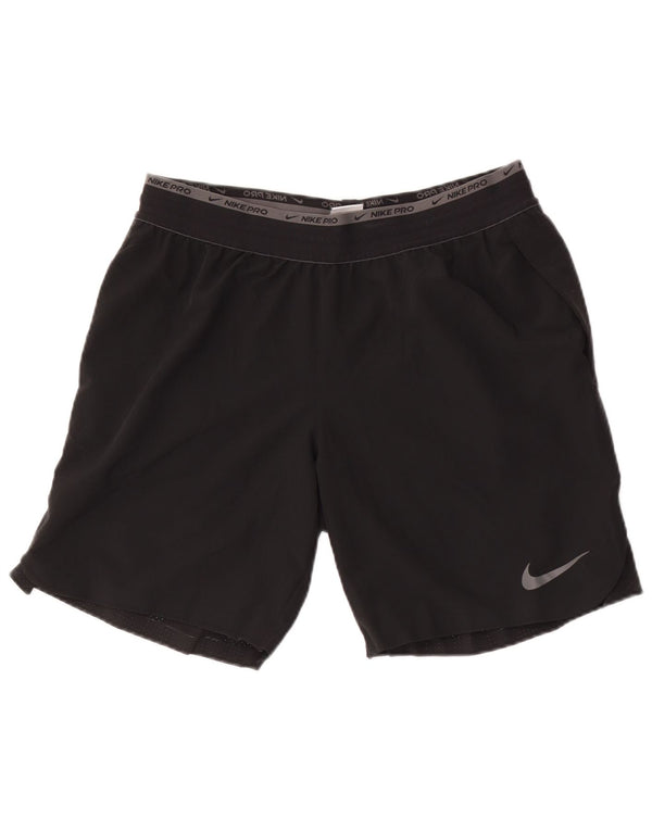 Pantaloni scurți sport Nike Dri Fit pentru bărbați, mari, negru, poliester