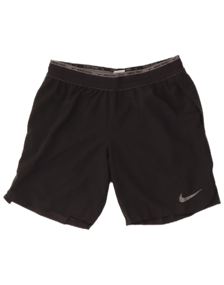 Pantaloni scurți sport Nike Dri Fit pentru bărbați, mari, negru, poliester