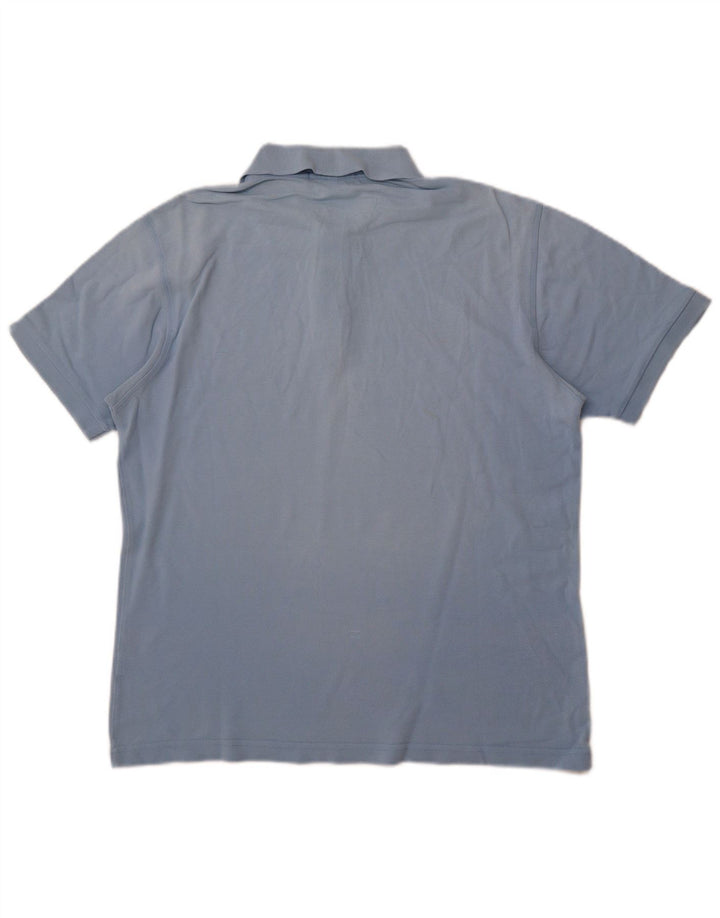 Cămașă polo PIERRE CARDIN pentru bărbați, bumbac albastru mediu