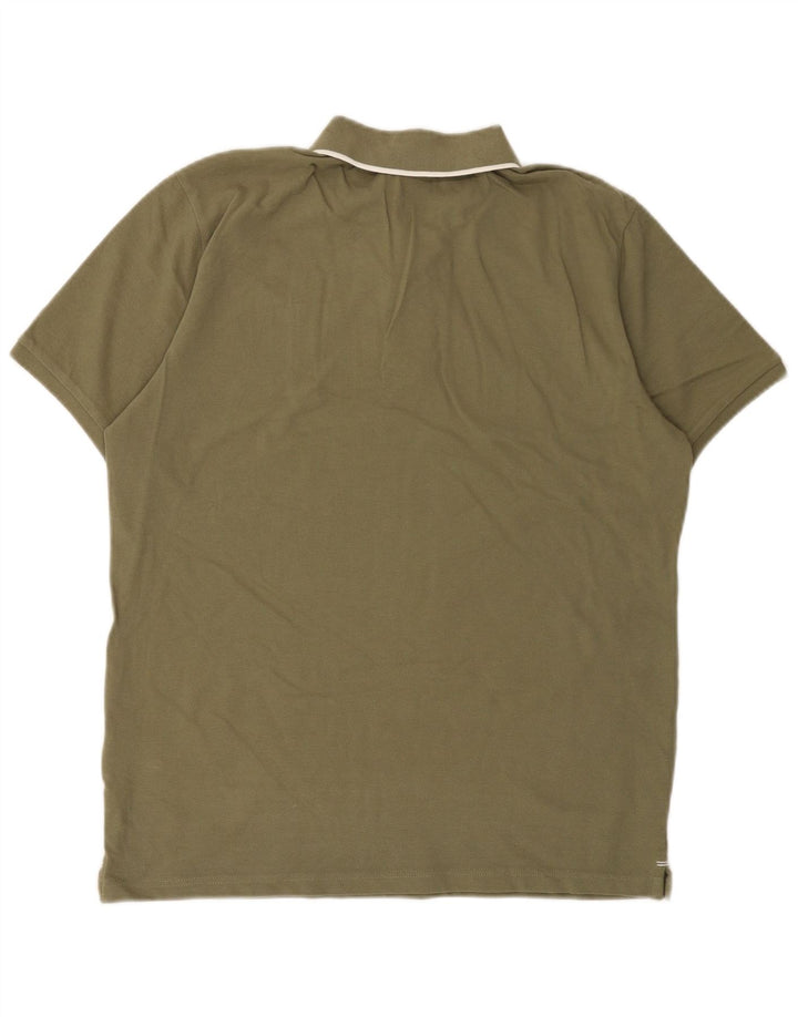 Tricou polo North Sails pentru bărbați, bumbac kaki mediu