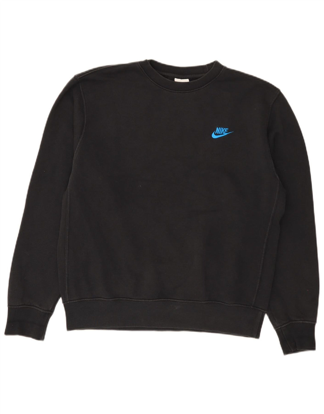 Pulover Nike pentru bărbați, bumbac mic, negru