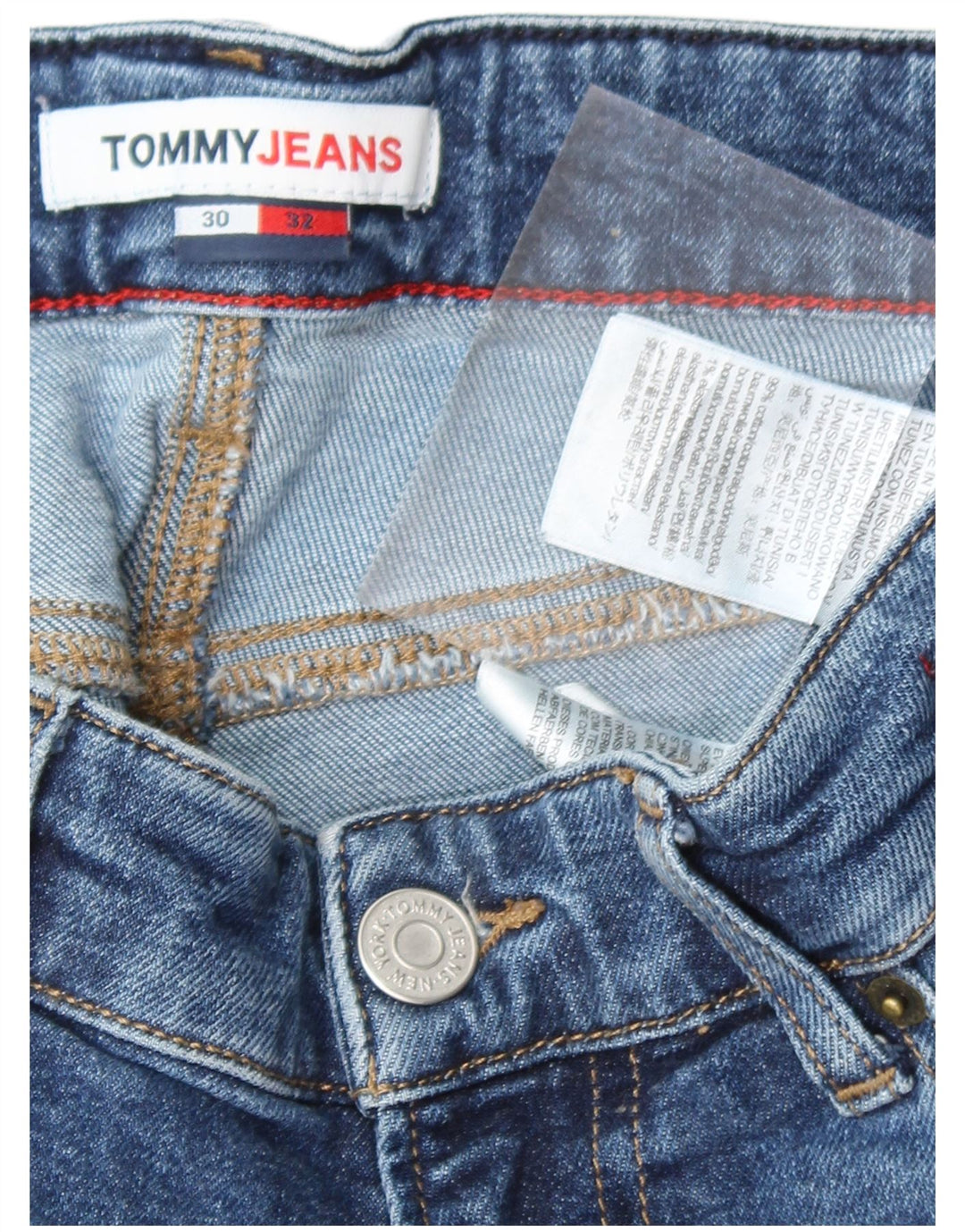 Blugi Bootcut pentru bărbați Tommy Hilfiger W30 L32 Bumbac albastru