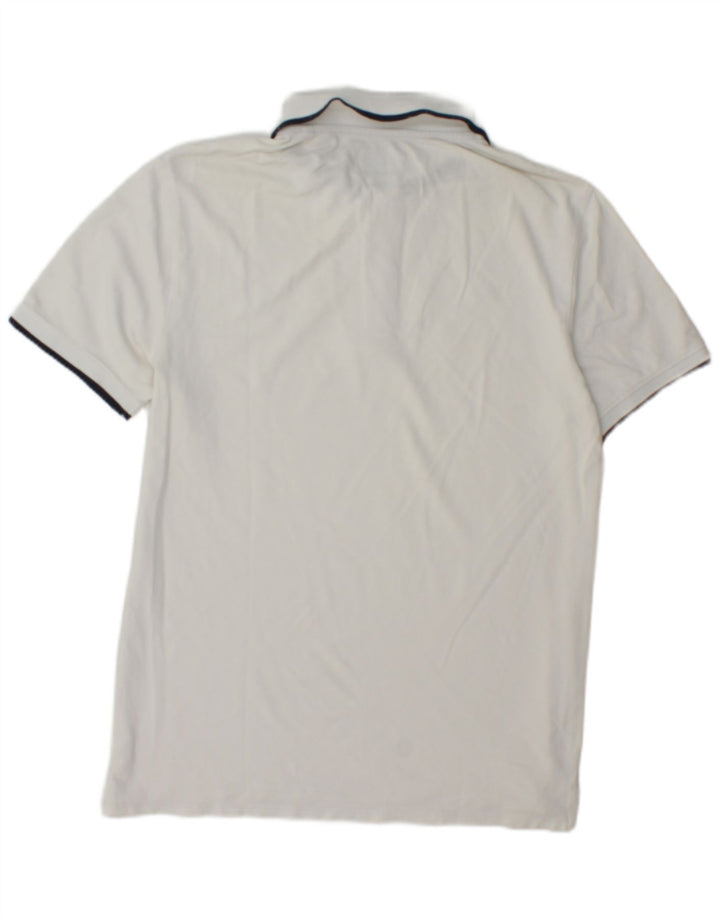 Tricou polo Guess pentru bărbați, mare, alb