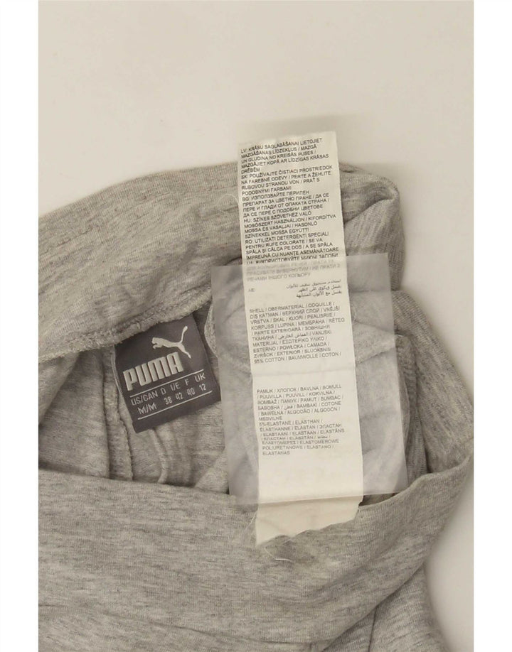 Leggings grafic Puma pentru femei UK 12, bumbac gri mediu
