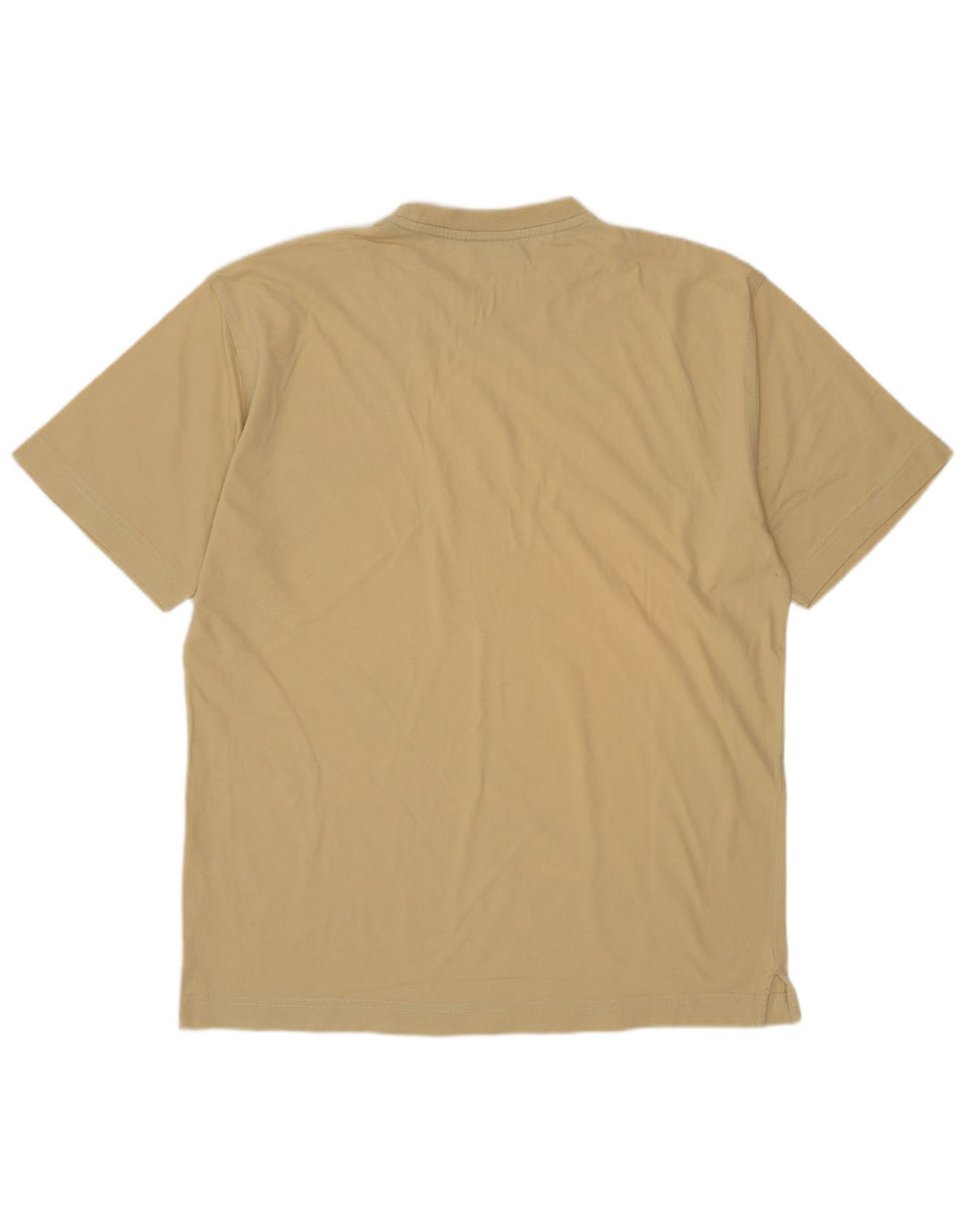 Tricou pentru bărbați Asics Top din bumbac galben mediu
