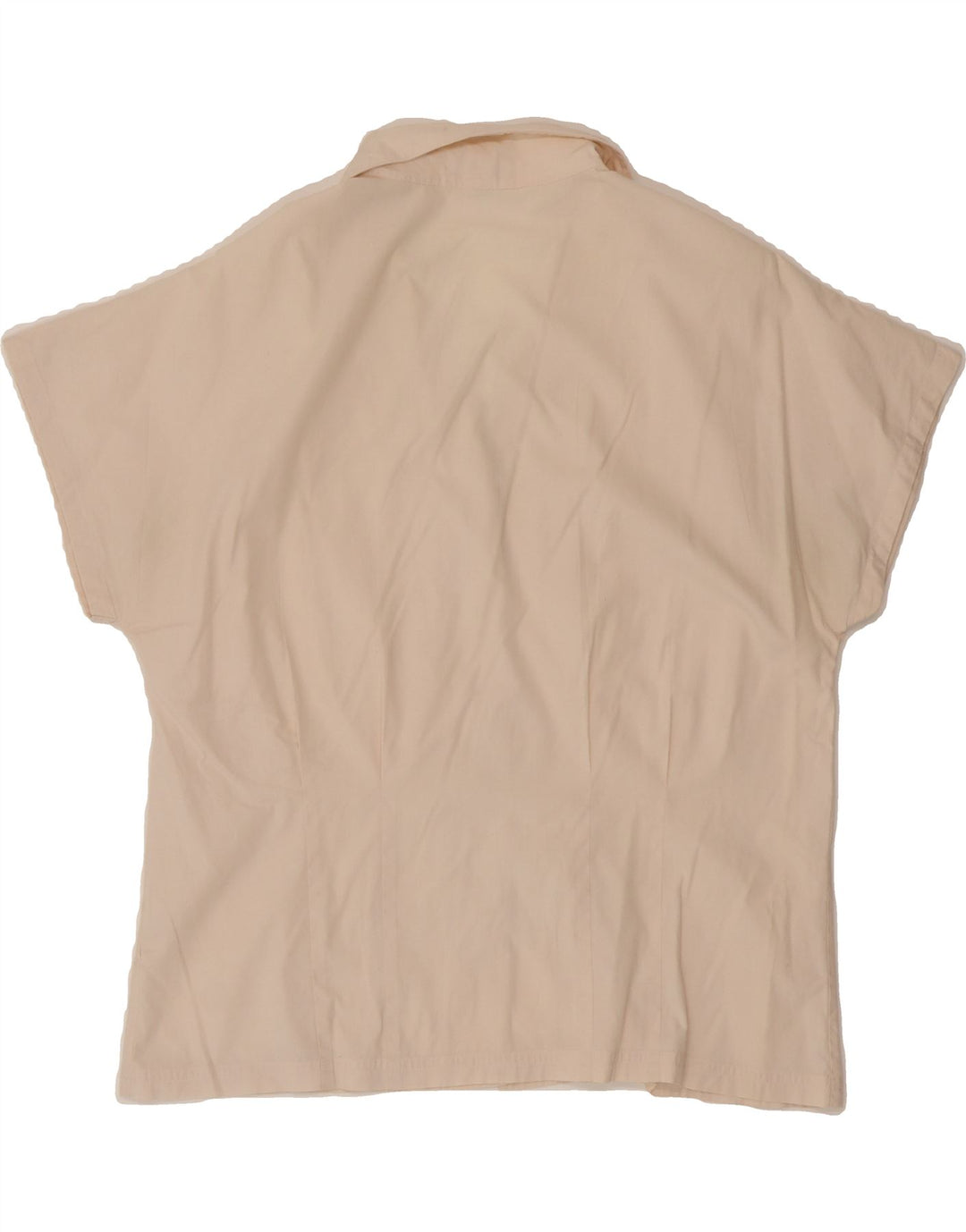 BALLOON Womens Short Sleeve Shirt Blouse EU 38 Medium Beige Vintage Balloon and Second-Hand Balloon from Messina Hembry 
