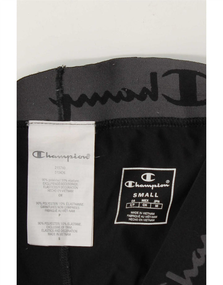 Leggings grafic pentru bărbați Champion Mici W27 L27 Poliester negru