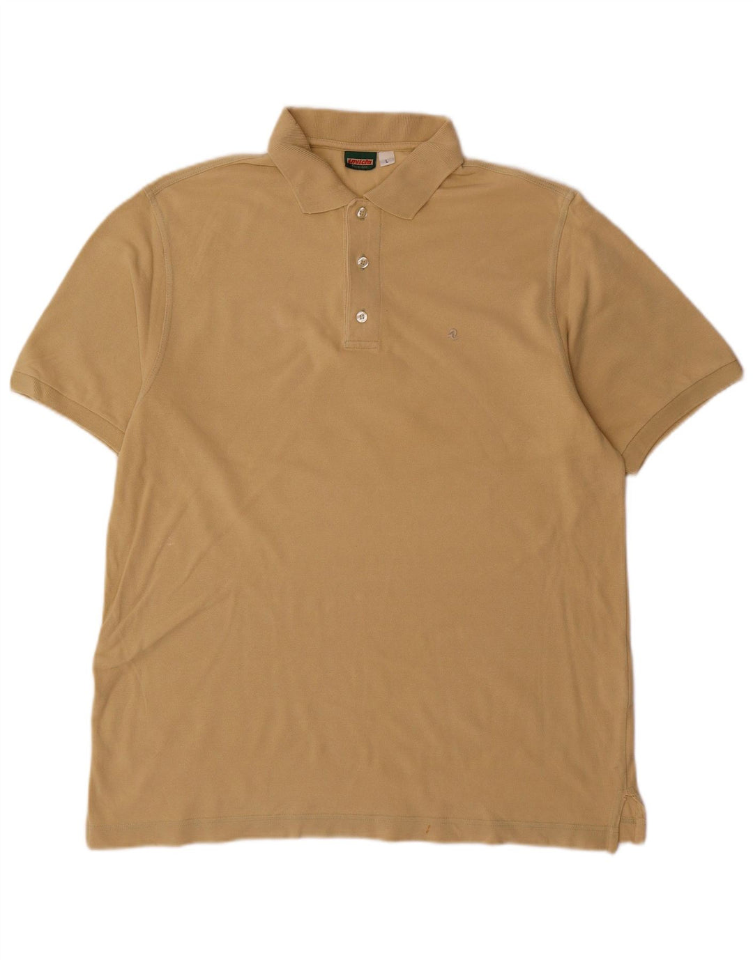 Tricou polo pentru bărbați INVICTA, mare, bej, bumbac