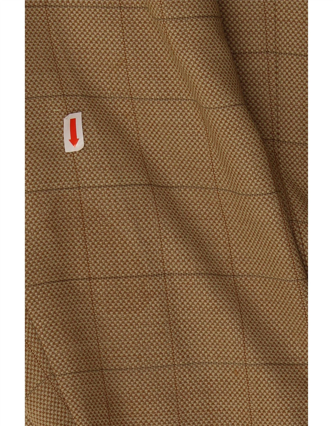 DOUGLAS Mens 3 Button Blazer Jacket UK 38 Medium Beige Check