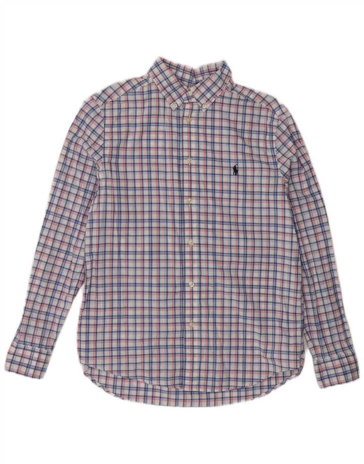 Cămașă Ralph Lauren băieți 14-15 ani mare, multicolor, din bumbac cu carouri