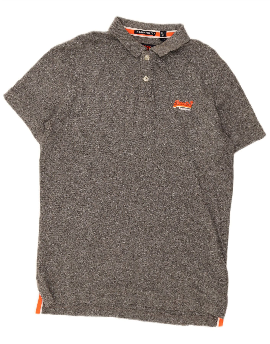 Tricou polo pentru bărbați Superdry 2XL bumbac gri