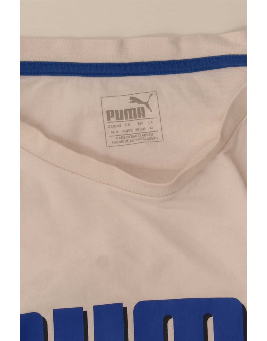 Tricou grafic Puma pentru bărbați Top Mediu Alb