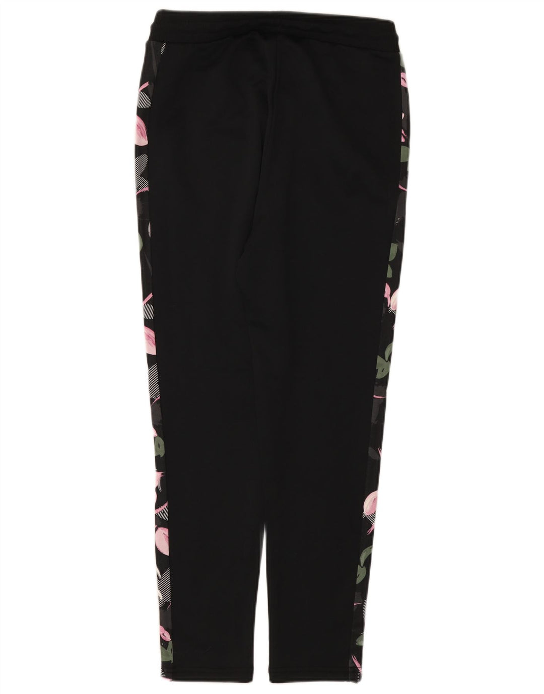 Pantaloni de trening Puma pentru femei UK 10, poliester floral negru mic