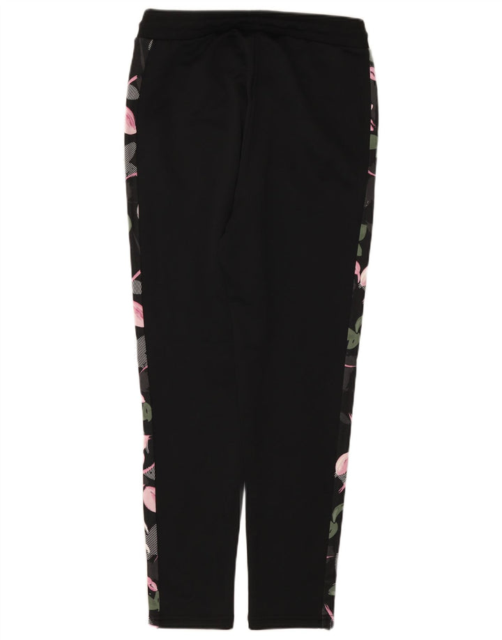 Pantaloni de trening Puma pentru femei UK 10, poliester floral negru mic