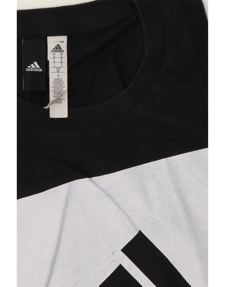 Vesta grafică pentru bărbați Adidas, mic, negru, bumbac