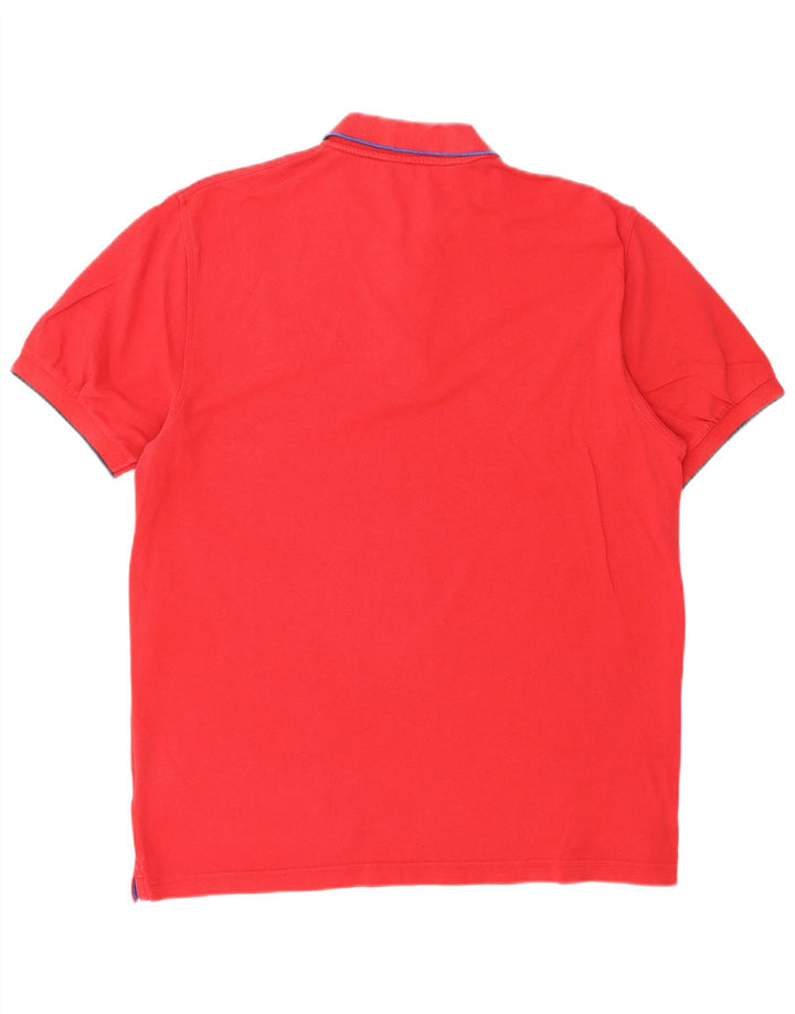 SUN68 Tricou polo pentru bărbați XL bumbac roșu