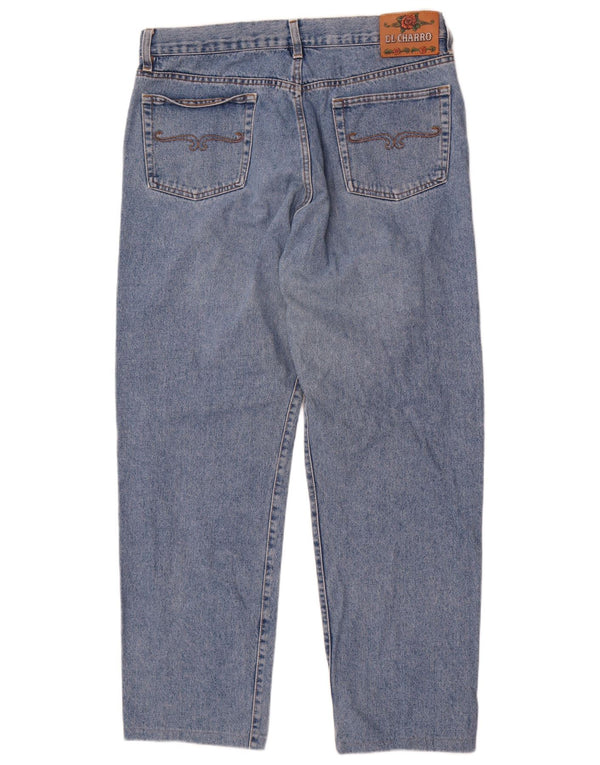Blugi conici pentru femei El Charro IT 42 Medium L34 L29 Bumbac albastru