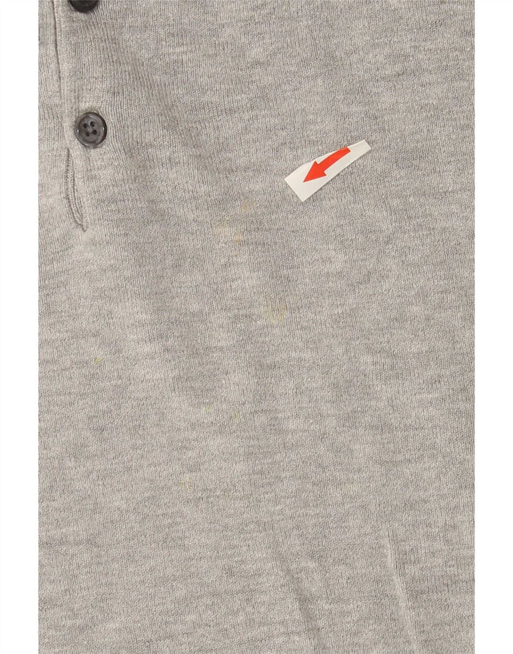 Tricou polo pentru bărbați, gri mediu