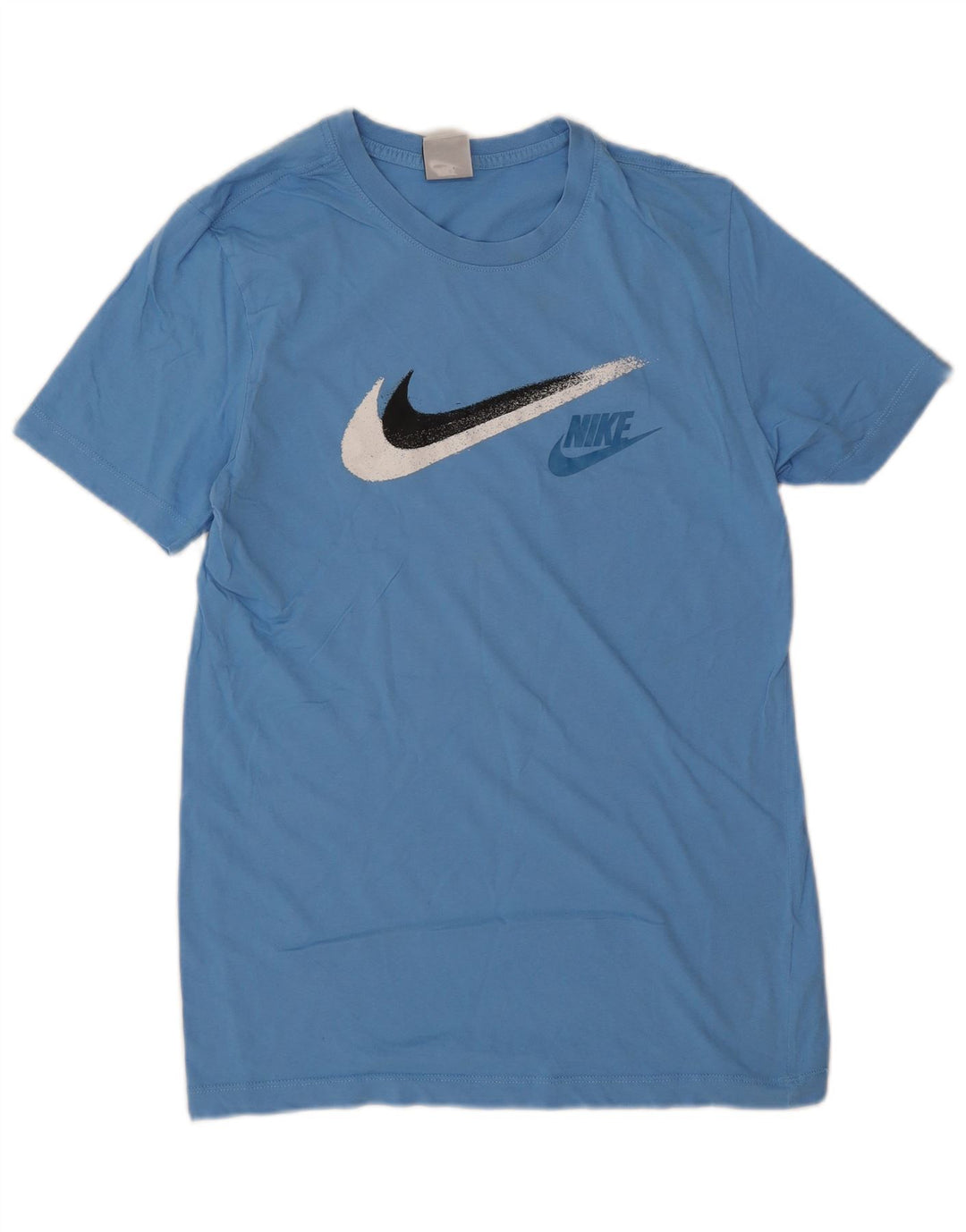 Tricou grafic Nike pentru bărbați Top mic, albastru, bumbac