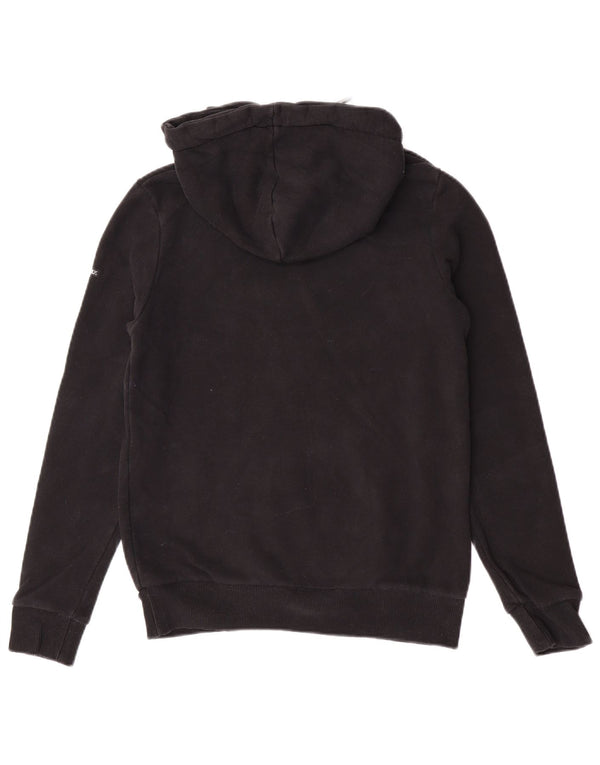 Pulover Superdry pentru damă, cu grafică, UK 8, bumbac negru