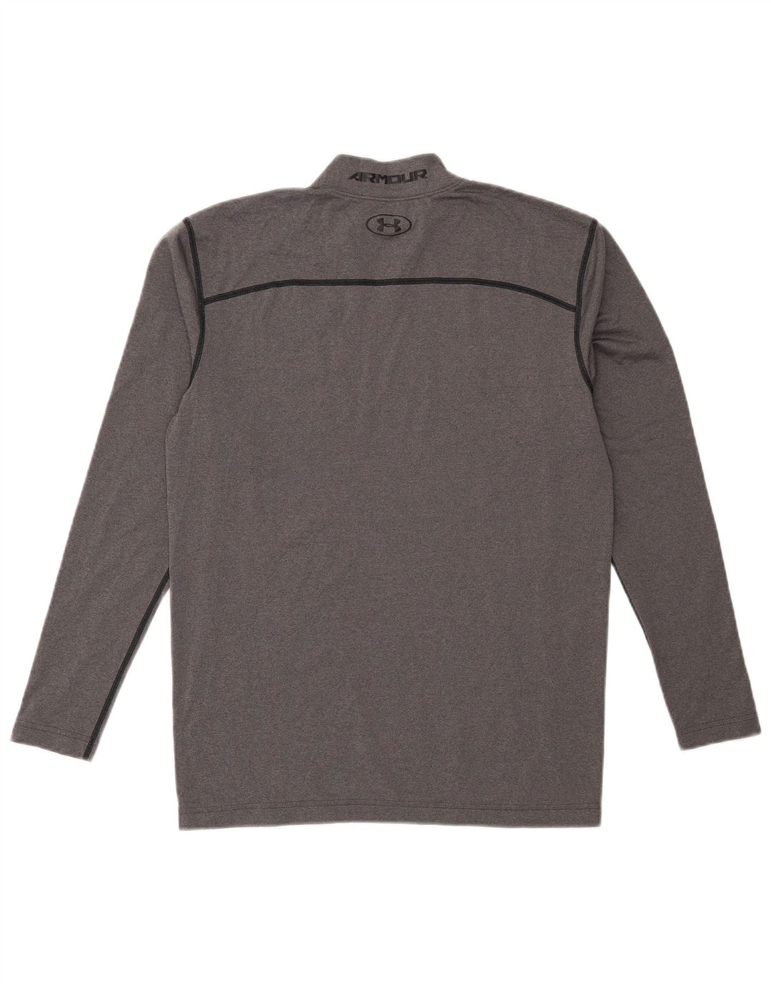 Under Armour Cold Gear Graphic Top cu mânecă lungă pentru bărbați, XL, gri