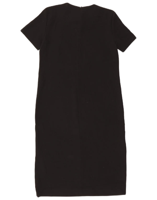 Rochie teacă pentru femei Zara UK 14, mare, negru, poliester