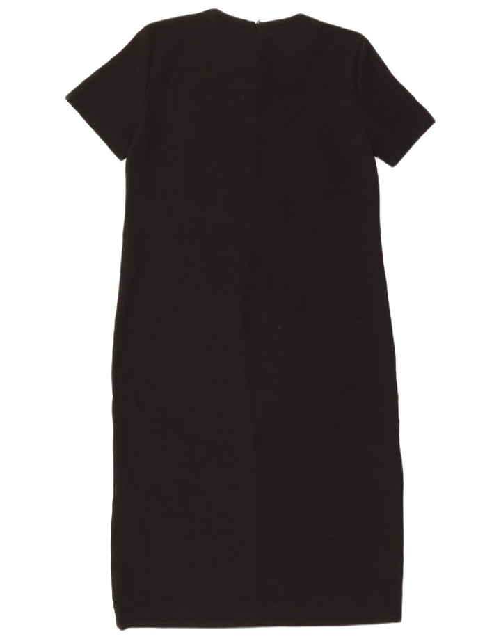 Rochie teacă pentru femei Zara UK 14, mare, negru, poliester
