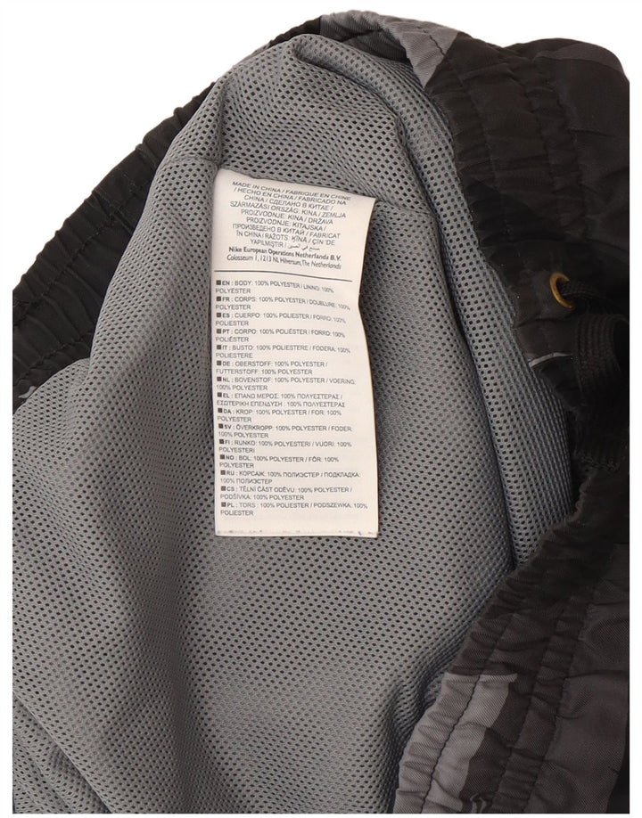 Pantaloni scurți de înot Nike pentru bărbați, poliester geometric, gri mic