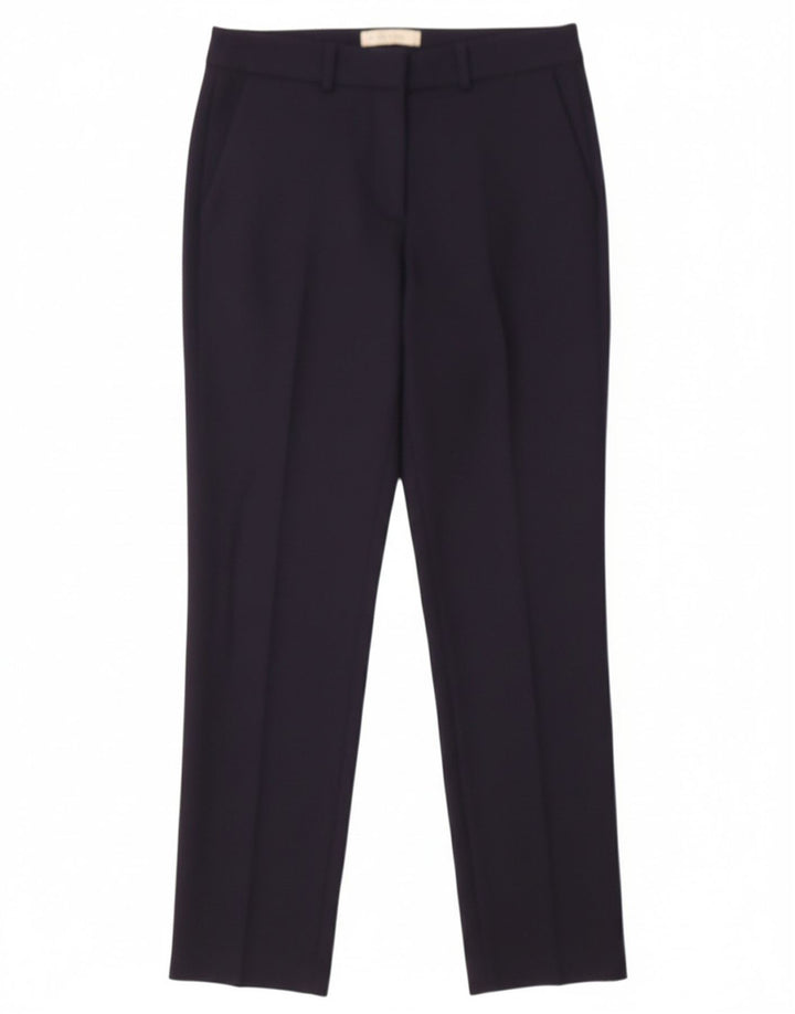 HOBBS Pantaloni chino subțiri pentru femei L28 L28 Lână bleumarin