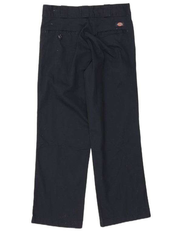 Pantaloni chino drepti pentru bărbați Dickies Original Fit W32 L28 bleumarin
