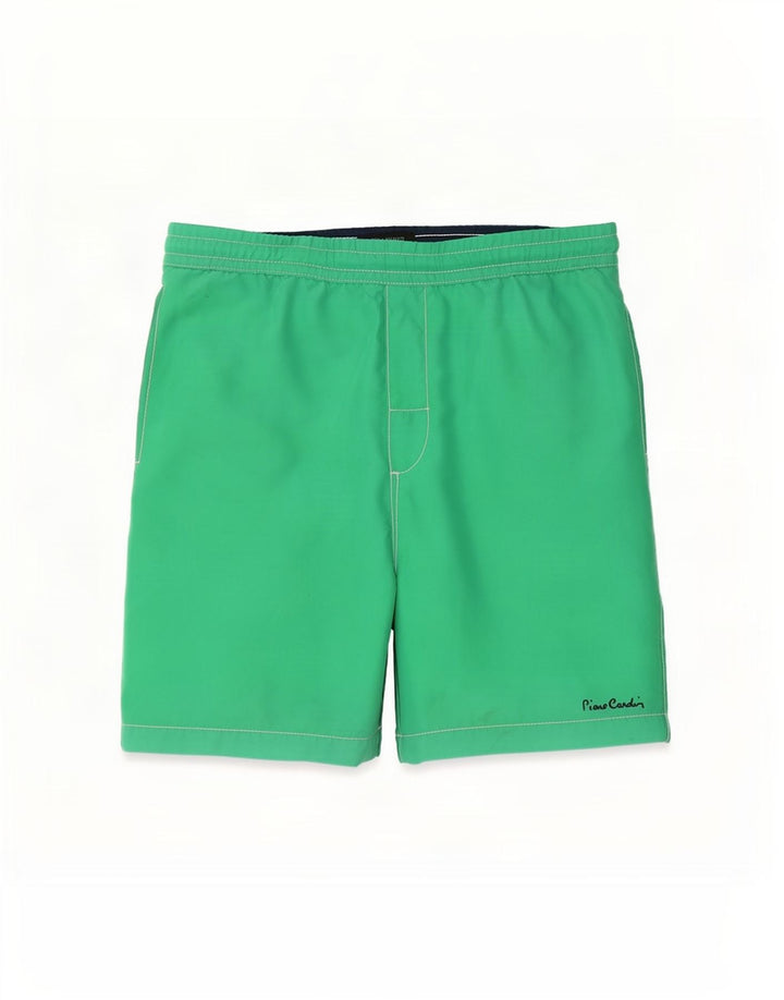 Pantaloni scurți de înot pentru bărbați Pierre Cardin Poliester verde mediu