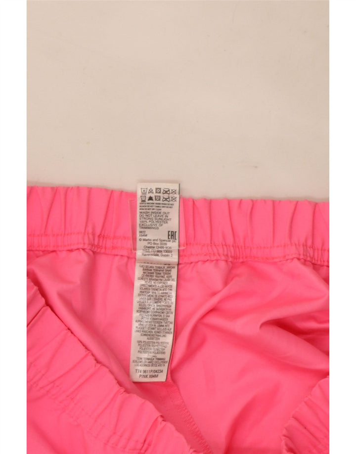 Pantaloni scurți sport Marks & Spencer pentru fete 12-13 ani poliester roz