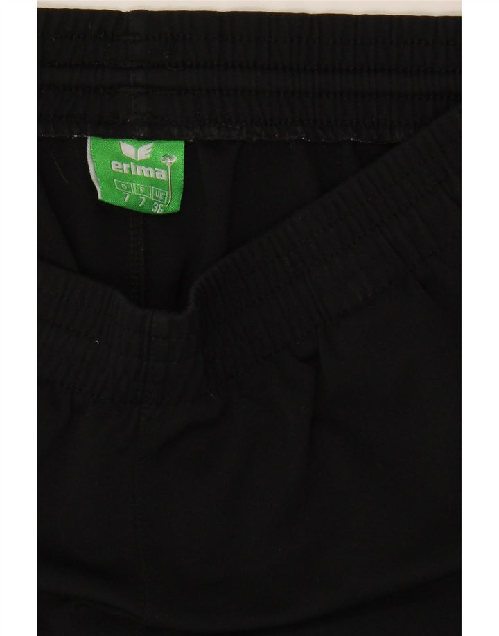 ERIMA Mens Sport Shorts UK 36 Small  Black Polyester Vintage Erima and Second-Hand Erima from Messina Hembry 