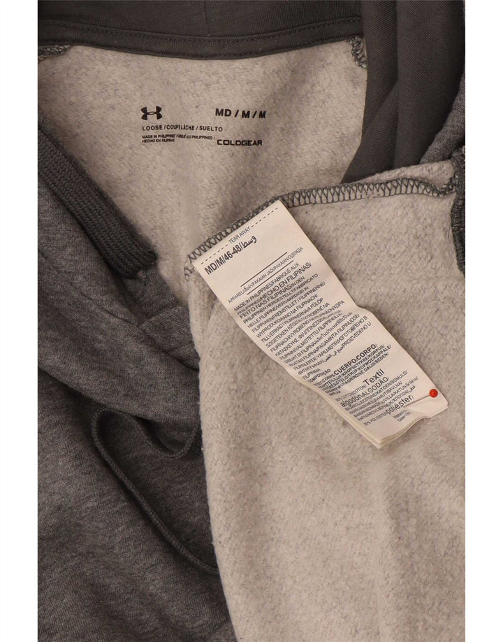 Pulover Under Armour Cold Gear pentru bărbați, bumbac, gri mediu