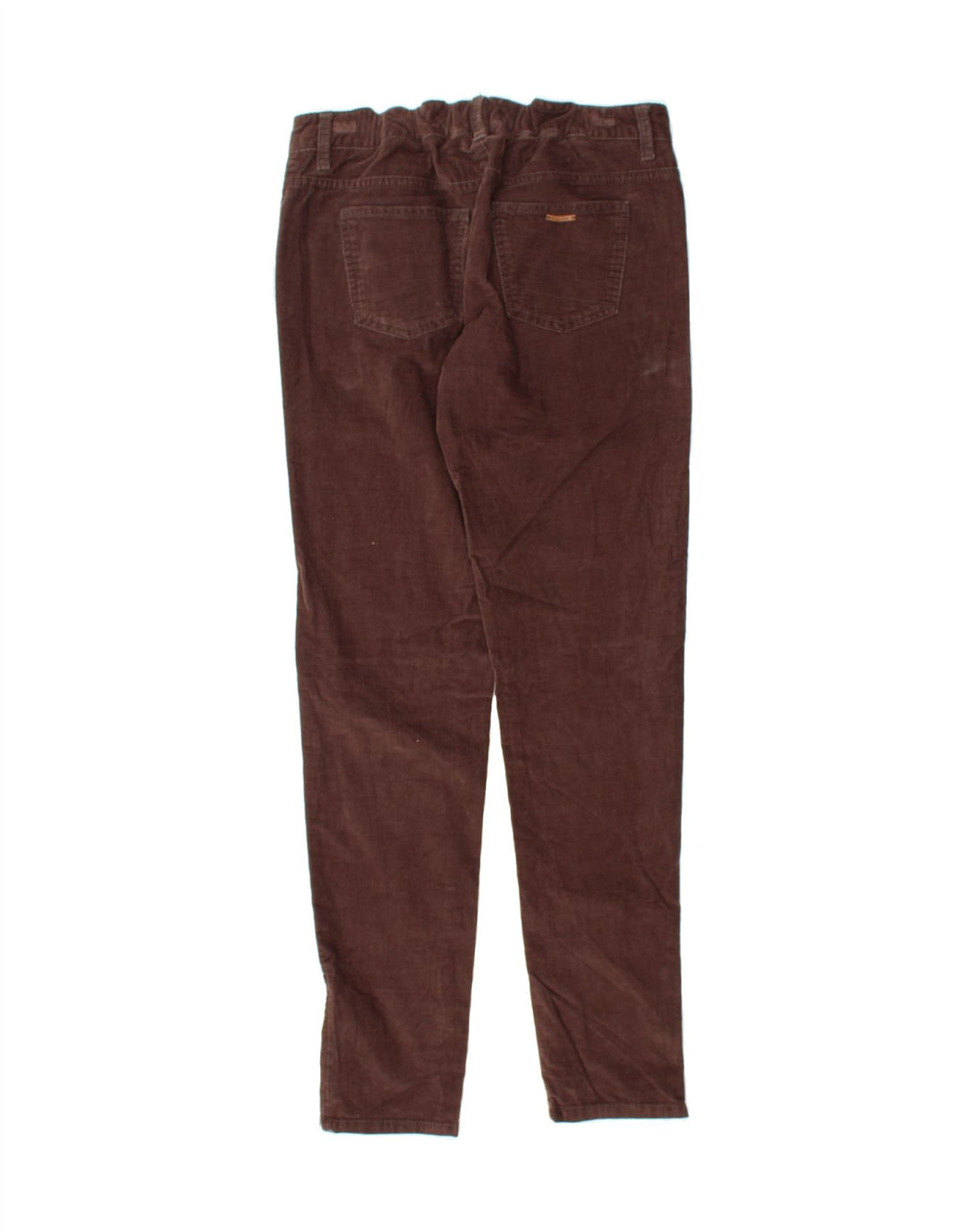 MASSIMO DUTTI Womens Slim Corduroy Trousers EU 40 Medium W30 L32 Brown Vintage Massimo Dutti and Second-Hand Massimo Dutti from Messina Hembry 