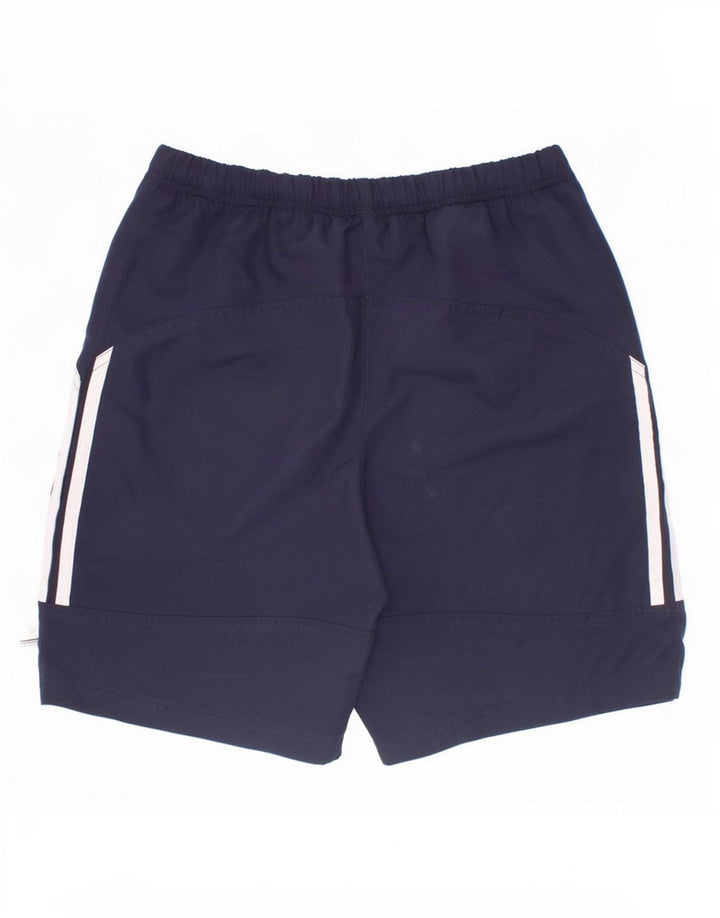 Pantaloni scurți sport pentru băieți Adidas 11-12 ani poliester bleumarin