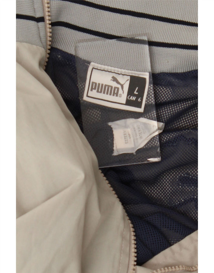 Bomber Jacket pentru bărbați Puma UK 40, mare, gri bumbac