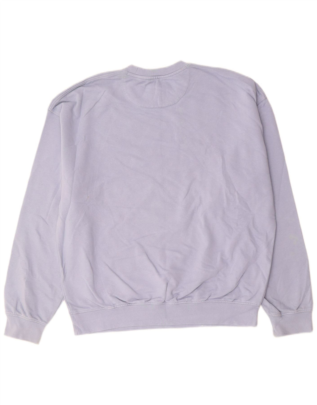 WRANGLER Hanorac cu grafică larg pentru bărbați, bumbac mic, albastru