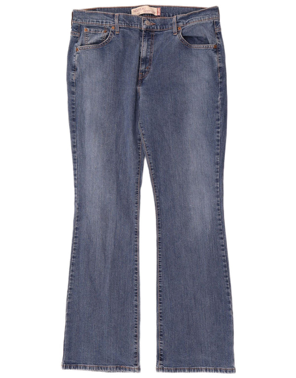 Blugi Levi's pentru femei 515 Nouveau Bootcut US 16 2XL W36 L33 Blue Cotton