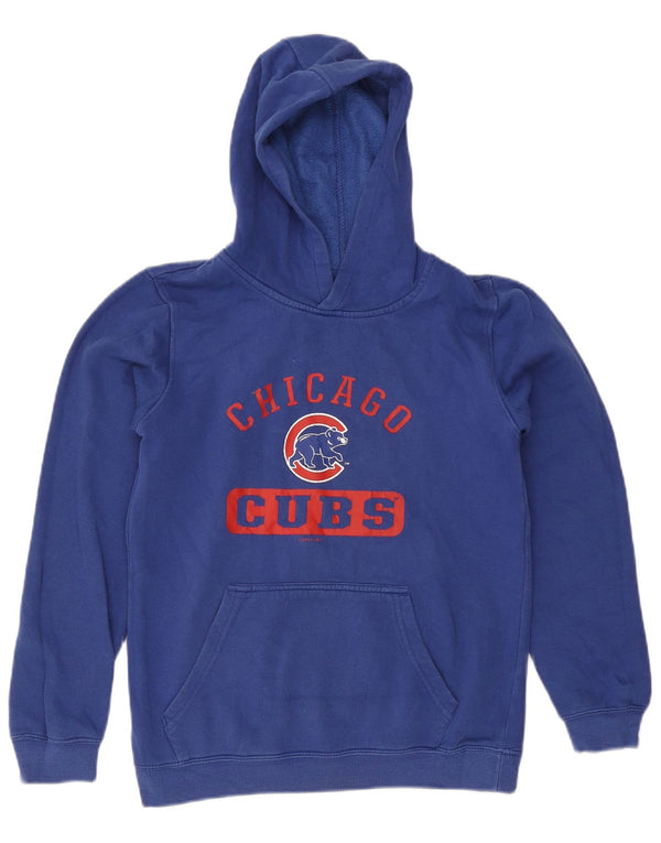 Jumper cu glugă Chicago Cubs pentru băieți, 13-14 ani, XL, albastru