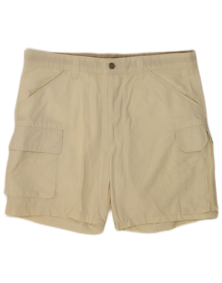 Pantaloni scurti cargo pentru bărbați Dockers Khakis W34, bumbac mare, bej