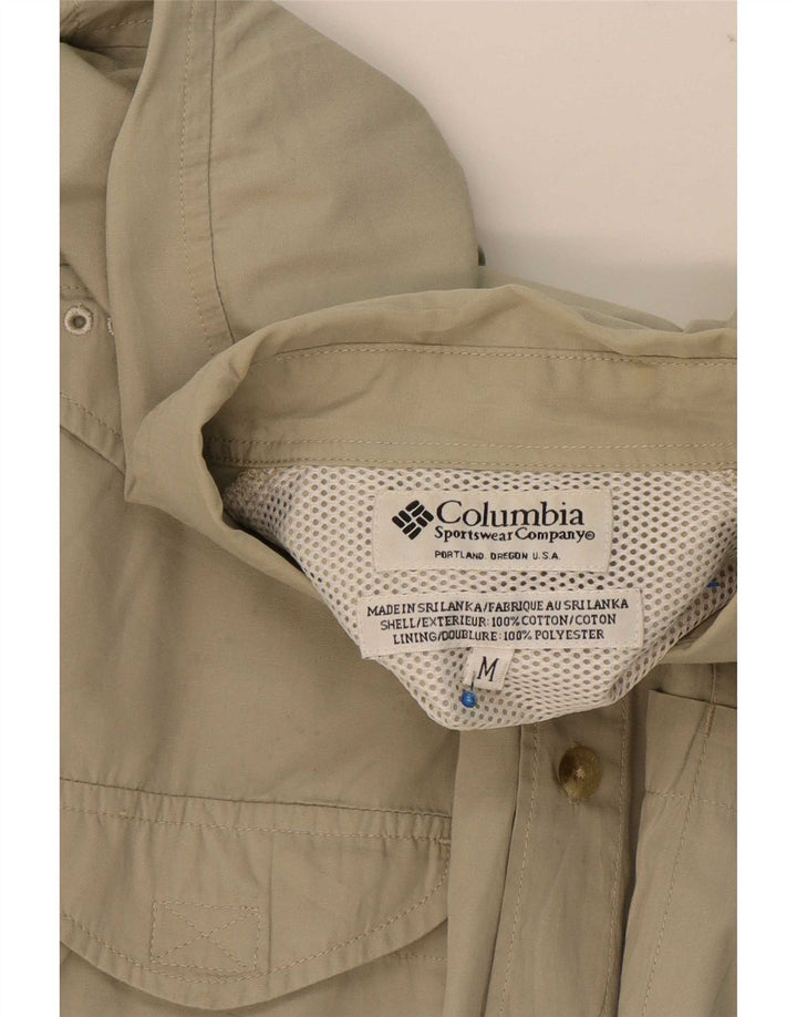 Cămașă Columbia pentru bărbați, bumbac mediu kaki