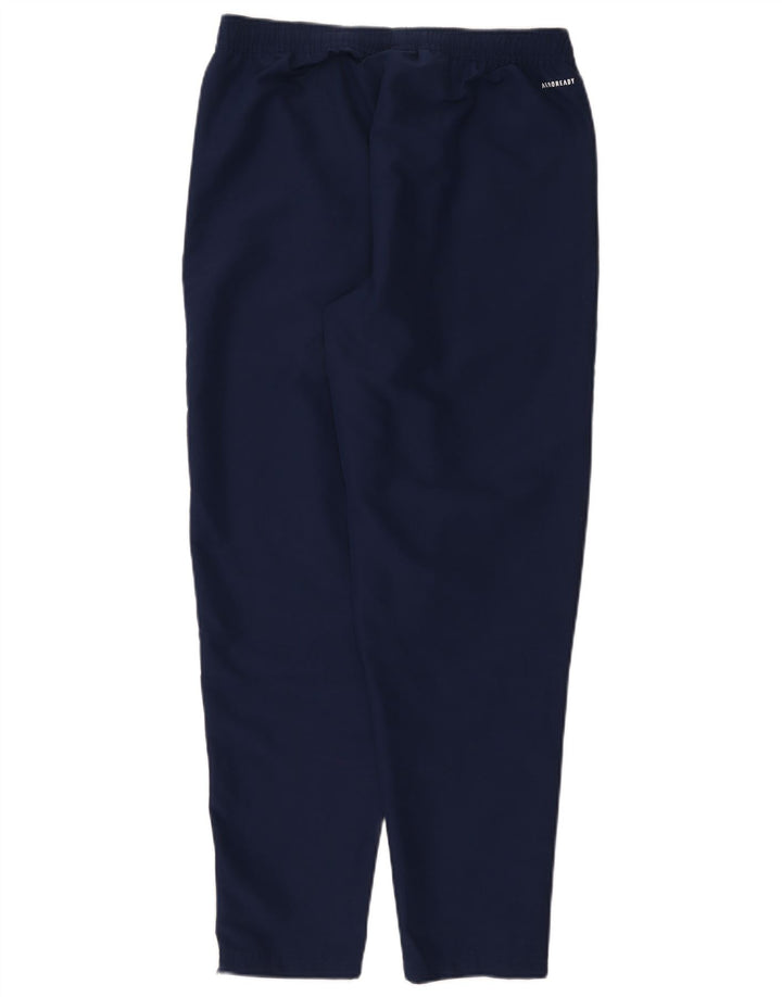 Pantaloni de trening Adidas pentru bărbați, poliester mediu bleumarin