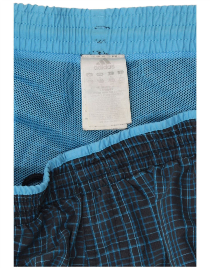Pantaloni scurți de înot Adidas bărbătesc XL bleumarin din poliamidă Check